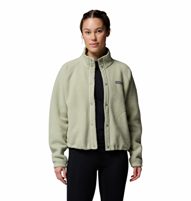 Jasper Ridge Pebbled Full Snap Kadın Polar Üst