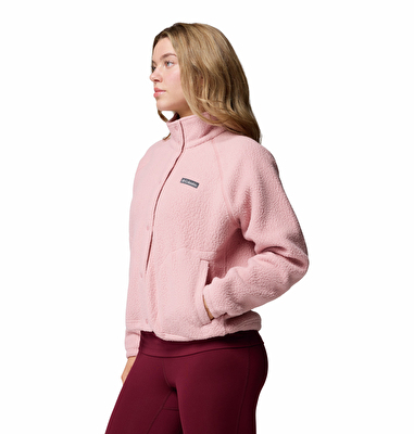 Jasper Ridge Pebbled Full Snap Kadın Polar Üst