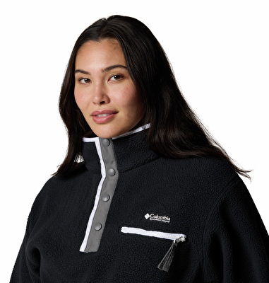 Helvetia II Cropped Half Snap Kadın Polar Üst