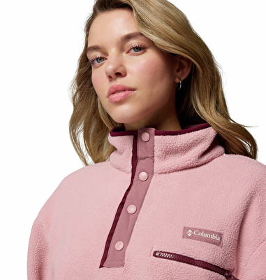 Helvetia II Cropped Half Snap Kadın Polar Üst