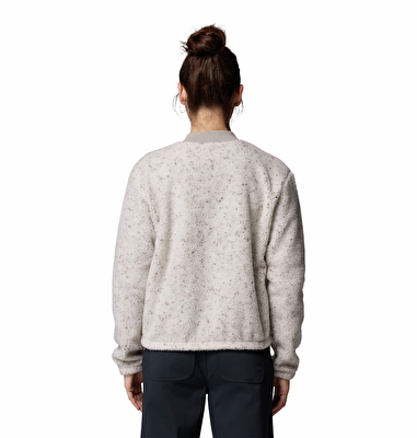 Stellar Path Bomber Tam Fermuarlı Kadın Polar Üst