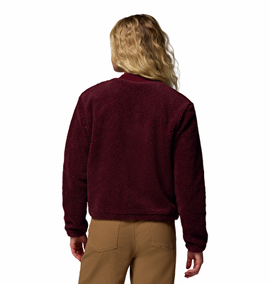 Stellar Path Bomber Tam Fermuarlı Kadın Polar Üst