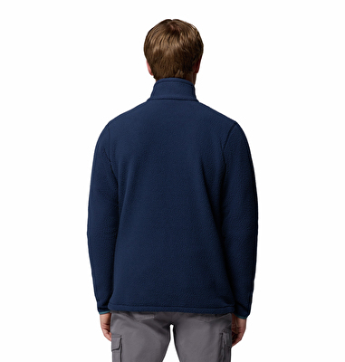 Jasper Ridge Pebbled Tam Fermuarlı Erkek Polar Üst