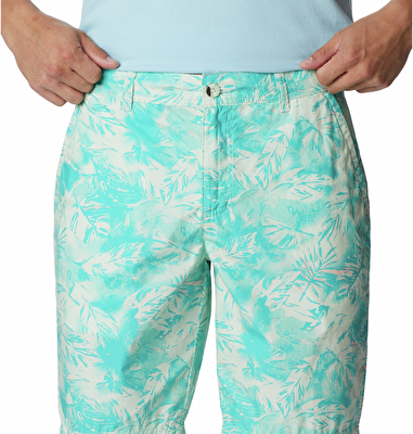 Washed Out Printed  Erkek Şort