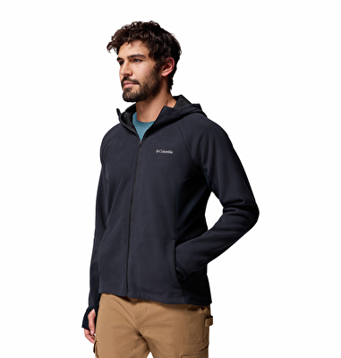 Arctic Peak Kapüşonlu Tam Fermuarlı Erkek Polar Üst