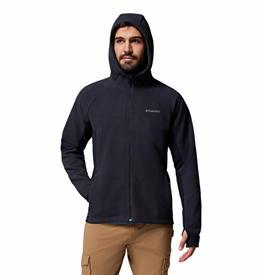 Arctic Peak Kapüşonlu Tam Fermuarlı Erkek Polar Üst