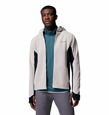 Arctic Peak Kapüşonlu Tam Fermuarlı Erkek Polar Üst