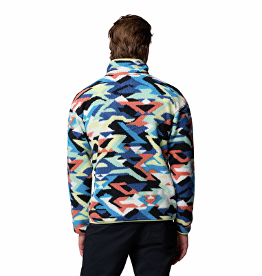 Helvetia II Printed Half Snap Erkek Polar Üst