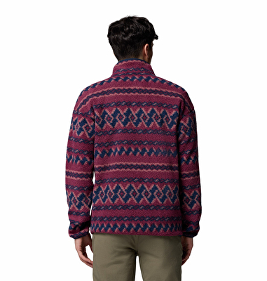 Helvetia II Printed Half Snap Erkek Polar Üst