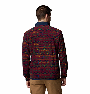 Sequoia Grove Printed Tam Fermuarlı Erkek Polar Üst