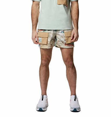 Cove Beach Printed Unisex Şort