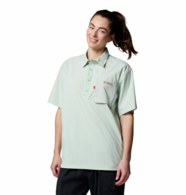 Cove Beach Woven Unisex Kısa Kollu Gömlek