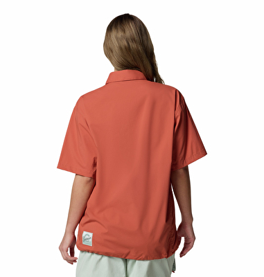 Cove Beach Woven Unisex Kısa Kollu Gömlek