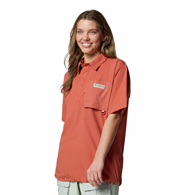 Cove Beach Woven Unisex Kısa Kollu Gömlek