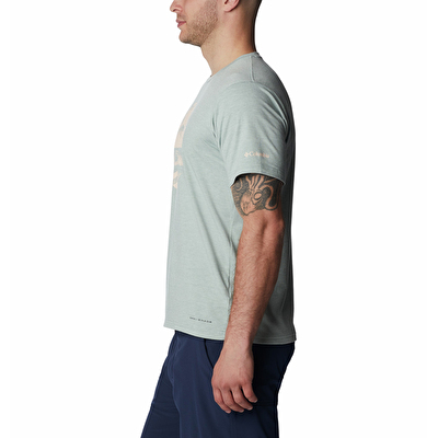 Sun Trek Graphic Erkek Teknik Kısa Kollu T-Shirt