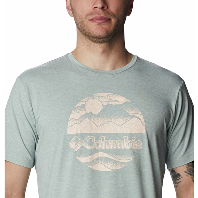 Sun Trek Graphic Erkek Teknik Kısa Kollu T-Shirt