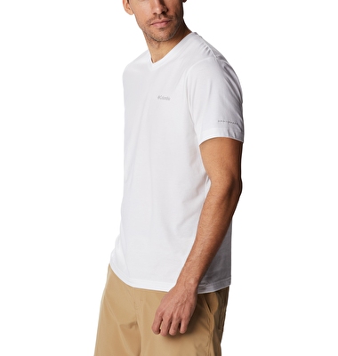 Sun Trek V-Neck Erkek Teknik Kısa Kollu T-Shirt