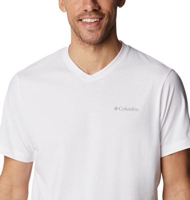 Sun Trek V-Neck Erkek Teknik Kısa Kollu T-Shirt