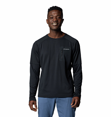 Columbia Tech Knit Crew Erkek Teknik Uzun Kollu T-Shirt