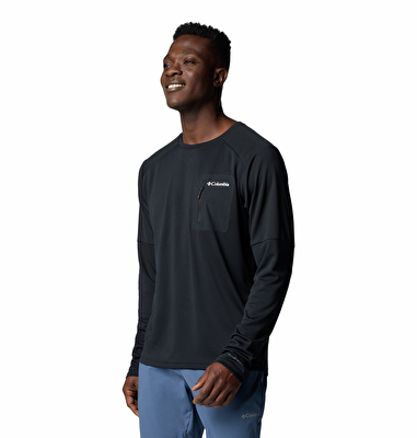Columbia Tech Knit Crew Erkek Teknik Uzun Kollu T-Shirt