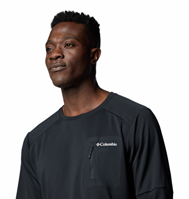 Columbia Tech Knit Crew Erkek Teknik Uzun Kollu T-Shirt