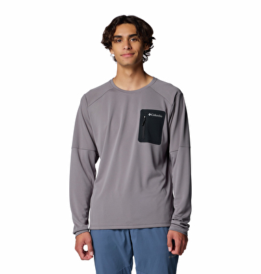 Columbia Tech Knit Crew Erkek Teknik Uzun Kollu T-Shirt