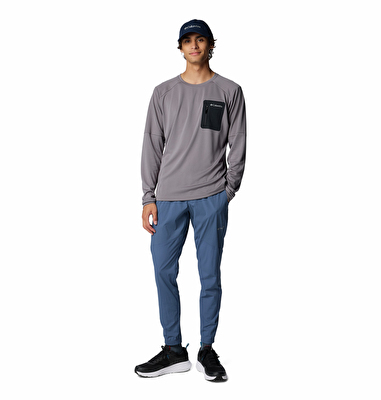 Columbia Tech Knit Crew Erkek Teknik Uzun Kollu T-Shirt