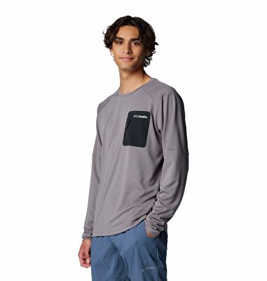 Columbia Tech Knit Crew Erkek Teknik Uzun Kollu T-Shirt