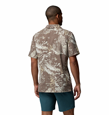 Tech Trail Utility Printed Woven Erkek Kısa Kollu Gömlek
