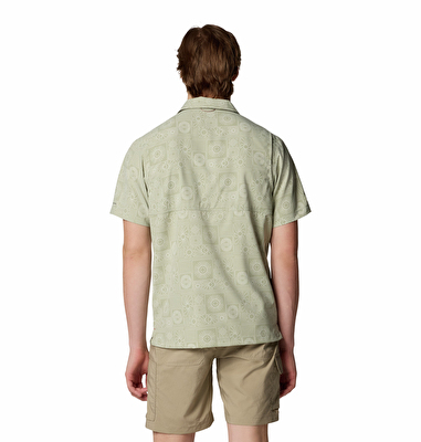Tech Trail Utility Printed Woven Erkek Kısa Kollu Gömlek