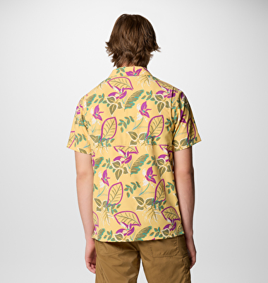 Tech Trail Utility Printed Woven Erkek Kısa Kollu Gömlek