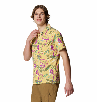 Tech Trail Utility Printed Woven Erkek Kısa Kollu Gömlek