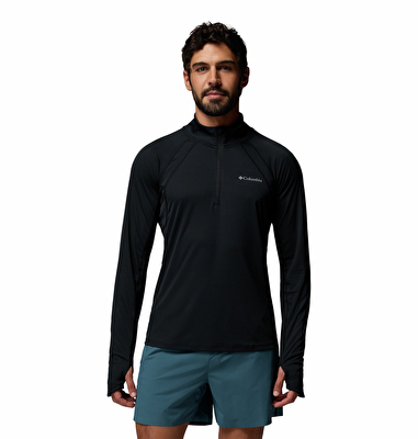 Stealth Spring Yarım Fermuarlı Erkek Teknik Uzun Kollu T-Shirt