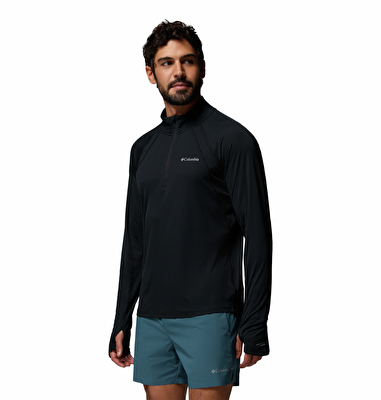 Stealth Spring Yarım Fermuarlı Erkek Teknik Uzun Kollu T-Shirt