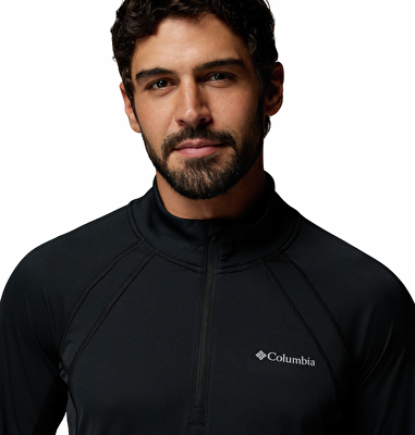 Stealth Spring Yarım Fermuarlı Erkek Teknik Uzun Kollu T-Shirt