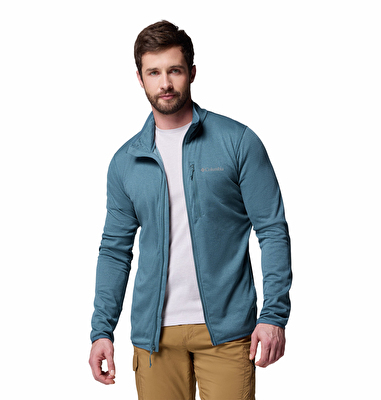 Essential Hike Grid Tam Fermuarlı Erkek Polar Üst