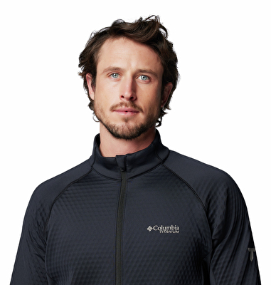 Crystal Leaf Omni-Heat Helix Yarım Fermuarlı Erkek Polar Üst