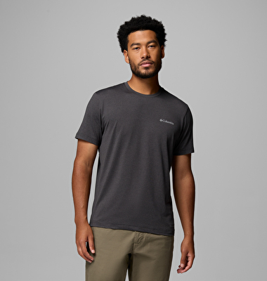 Parsons Point Logo Erkek Teknik Kısa Kollu T-Shirt