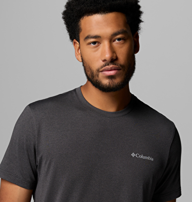 Parsons Point Logo Erkek Teknik Kısa Kollu T-Shirt