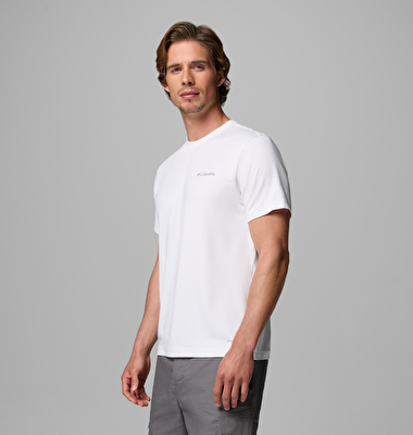 Parsons Point Logo Erkek Teknik Kısa Kollu T-Shirt