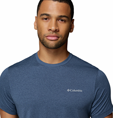 Parsons Point Logo Erkek Teknik Kısa Kollu T-Shirt