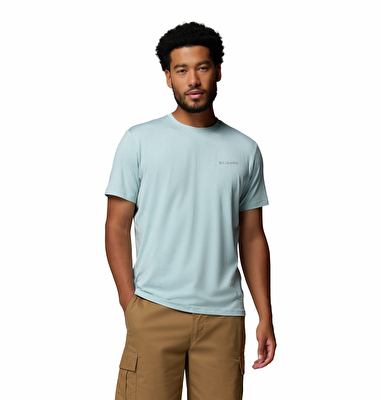 Parsons Point Logo Erkek Teknik Kısa Kollu T-Shirt