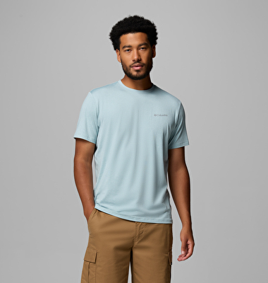 Parsons Point Logo Erkek Teknik Kısa Kollu T-Shirt