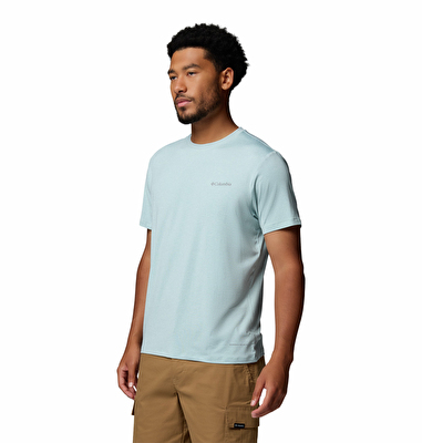 Parsons Point Logo Erkek Teknik Kısa Kollu T-Shirt