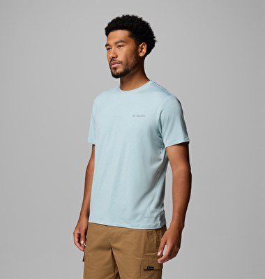 Parsons Point Logo Erkek Teknik Kısa Kollu T-Shirt