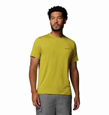 Parsons Point Logo Erkek Teknik Kısa Kollu T-Shirt