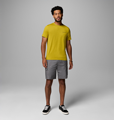 Parsons Point Logo Erkek Teknik Kısa Kollu T-Shirt