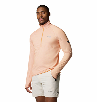 Summit Valley Yarım Fermuarlı Erkek Teknik Uzun Kollu T-Shirt