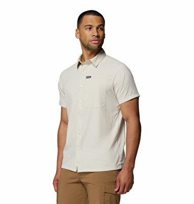 Sage Peak Woven Erkek Kısa Kollu Gömlek