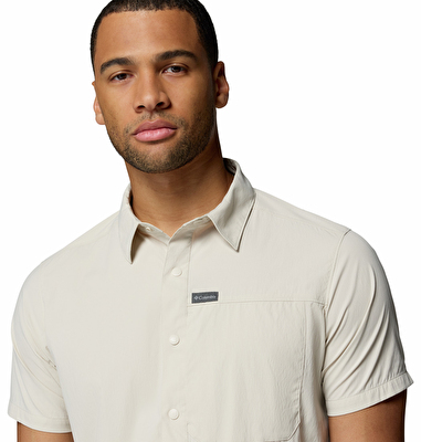 Sage Peak Woven Erkek Kısa Kollu Gömlek